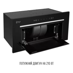 Вытяжка PERFELLI DESIGN FILINI 6 NERO - Картинка 8