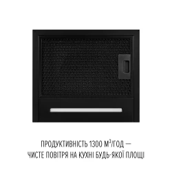 Вытяжка PERFELLI DESIGN QUADRO 36 NERO SILENZIO - Картинка 5