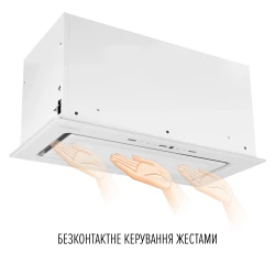 Вытяжка PERFELLI DESIGN VISION 6 BIANCO SILENZIO - Картинка 2