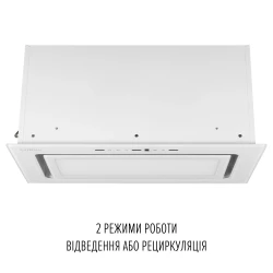 Вытяжка PERFELLI DESIGN VISION 6 BIANCO SILENZIO - Картинка 5