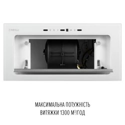 Вытяжка PERFELLI DESIGN VISION 6 BIANCO SILENZIO - Картинка 9