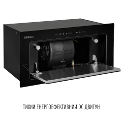 Вытяжка PERFELLI DESIGN VISION 6 NERO SILENZIO - Картинка 10