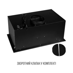 Вытяжка PERFELLI DESIGN VISION 6 NERO SILENZIO - Картинка 13