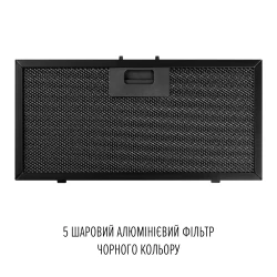 Вытяжка PERFELLI DESIGN VISION 6 NERO SILENZIO - Картинка 14