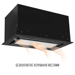 Вытяжка PERFELLI DESIGN VISION 6 NERO SILENZIO - Картинка 2