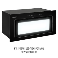 Вытяжка PERFELLI DESIGN VISION 6 NERO SILENZIO - Картинка 4