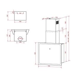 Вытяжка Perfelli PIANO BIANCA - Картинка 8
