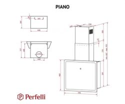 Витяжка Perfelli PIANO NERO - Картинка 4