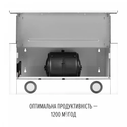 Вытяжка PERFELLI TL 6822 WH 1200 LED - Картинка 8