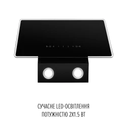 Вытяжка PERFELLI VIO 6HW NERO - Картинка 8