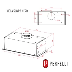 ������� PERFELLI VIOLA 5JWRB NERO - �������� 17