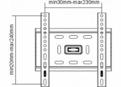 Кронштейн ITech PLB-5 Black - Картинка 2