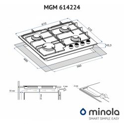    Minola MGM 614224 BL -  10