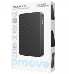 УМБ Proove Carbon Slim Magnetic 10000mAh 22.5W black UA UCRF* - Картинка 5