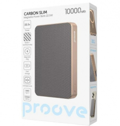 УМБ Proove Carbon Slim Magnetic 10000mAh 22.5W sunflare UA UCRF* - Картинка 6