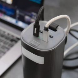 УМБ Vinnic Mount Parker 60000mah 200W (VPPB-LF200WBK) gray UA UCRF - Картинка 10