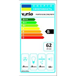 Вытяжка Ventolux PUNTO 52 BK (700) PB PC - Картинка 7