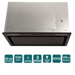 Вытяжка Ventolux PUNTO 52 BKG (1000) PB - Картинка 7