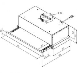 Вытяжка PYRAMIDA TL 60 (1100) SYE-15 IX - Картинка 9