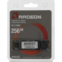 ������������ ����������� SSD 256Gb, AMD R3, SATA3, M.2 2280, 3D TLC, 520/450 ��/� (R3MS0256G8) - �������� 4