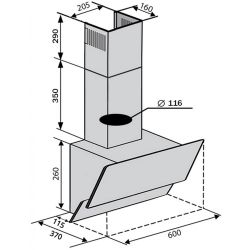 ����� ������� VENTOLUX RIMINI 60 BK (650) PB SL - �������� 5