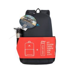 Рюкзак для ноутбука Rivacase Regent 8068 15.6" Black + спортивна пляшка 750 ml - Картинка 2