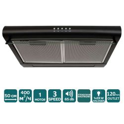 Вытяжка Ventolux ROMA 50 BK LUX - Картинка 7