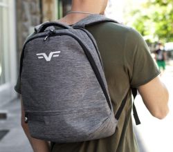 Рюкзак для ноутбука 15.6" Frime Whitenoise Grey - Картинка 8