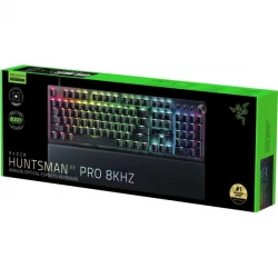 Клавіатура механічна Razer Huntsman V3 Pro 8KHz, 104key, Analog Optical Switch Gen-2, USB-A, EN, RGB, чорний RZ03-05530100-R3M1 - Картинка 7