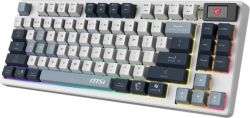 Клавиатура MSI Forge GK600 TKL W SKY Wireless/Bluetooth/USB White (S11-43UAP01-HH9) - Картинка 3