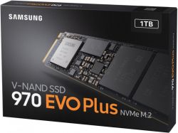SSD  Samsung 970 Evo Plus 1Tb M.2 PCI-E 4x MLC 3-bit (MZ-V7S1T0BW) -  5