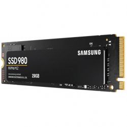   M.2 250Gb, Samsung 980, PCI-E 3.0 x4, MLC 3-bit V-NAND, 2900/1300 MB/s (MZ-V8V250B) -  3