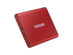 SSD  SAMSUNG T7 2TB USB 3.2 GEN.2 RED (MU-PC2T0R/WW) -  5