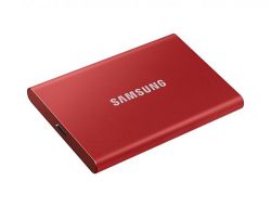 SSD  SAMSUNG T7 2TB USB 3.2 GEN.2 RED (MU-PC2T0R/WW) -  6