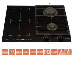 Комбинированная варочная поверхность VENTOLUX HG622 B9G CS FI (BK) - Картинка 8