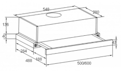 Вытяжка Liberty 255 Slide Х - Картинка 2