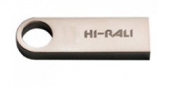 USB Flash Drive 8Gb Hi-Rali Shuttle series Silver / HI-8GBSHSL