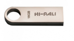 USB Flash Drive 16Gb Hi-Rali Shuttle series Silver (HI-16GBSHSL)