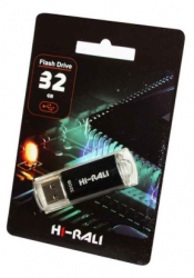 - USB 32GB Hi-Rali Rocket Series Black (HI-32GBVCBK)