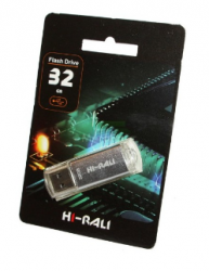 USB Flash Drive 32Gb Hi-Rali Rocket series Silver / HI-32GBVCSL
