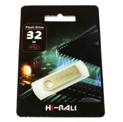 USB Flash Drive 32Gb Hi-Rali Shuttle series Gold / HI-32GBSHGD