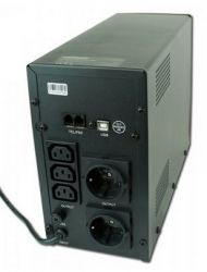    EnerGeni EG-UPS-033, LCD , USB , 1200 A, Black -  2