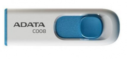 USB Flash Drive 32Gb ADATA C008, White (AC008-32G-RWE) -  1