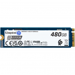 Kingston Накопичувач SSD M.2 480GB PCIe 4.0 DC2000B SEDC2000BM8/480G - Картинка 2