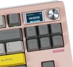 Клавиатура EPOMAKER Shadow-S Wisteria Linear Pink (SHS-P-WL) - Картинка 4