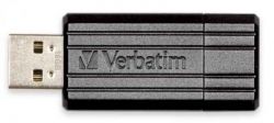 USB   16Gb Store'n'Go PinStripe black Verbatim (49063) -  1