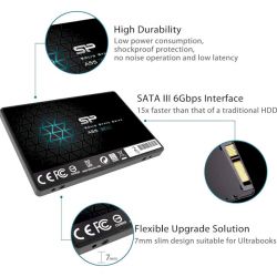   2Tb, Silicon Power A55, SATA3, 2.5", TLC, 500/450 MB/s (SP002TBSS3A55S25) -  5