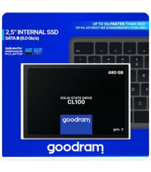 SSD  GoodRAM CL100 480Gb SATA III 2.5" (SSDPR-CL100-480-G3) -  4