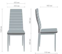 Стілець AMF Сицилія чорний - Картинка 12