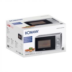   Bomann MW 6014 CB Silver -  3